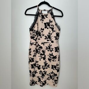 Women’s Bodycon Dress Large Floral Patterned